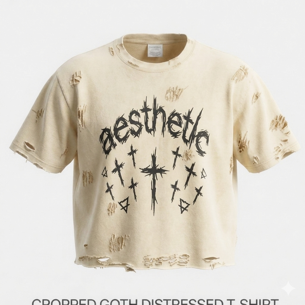 AESTHETIC CROSS TEE