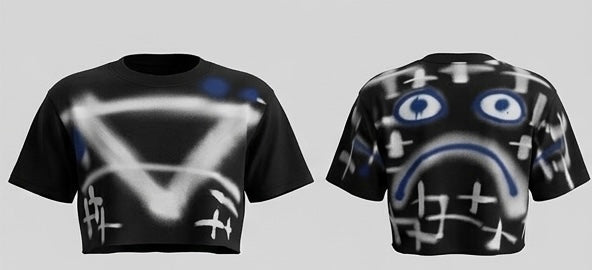 SAD BOY AESTHETIC CROP TEE’s