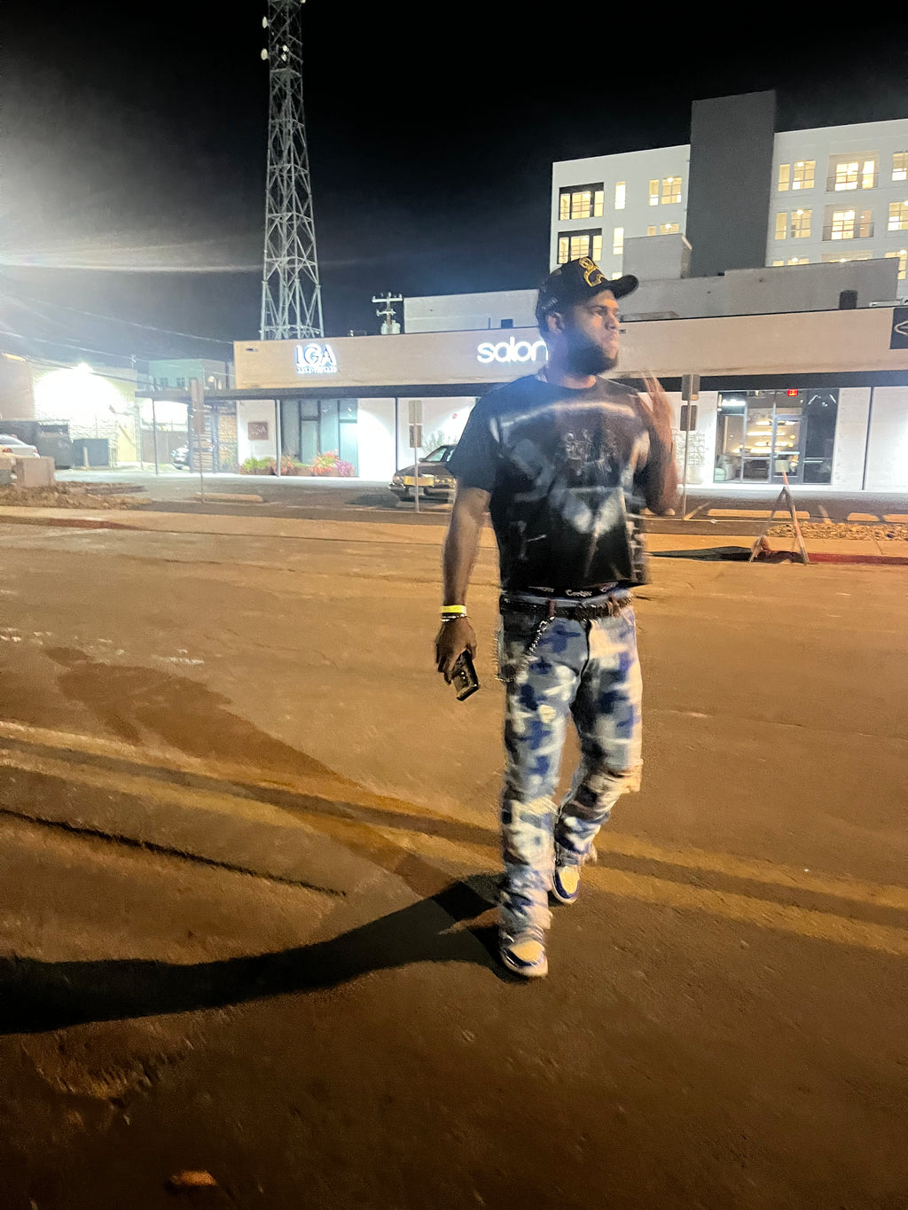 AESTHETIC BLUE PRINT JEANS “Levi 501s