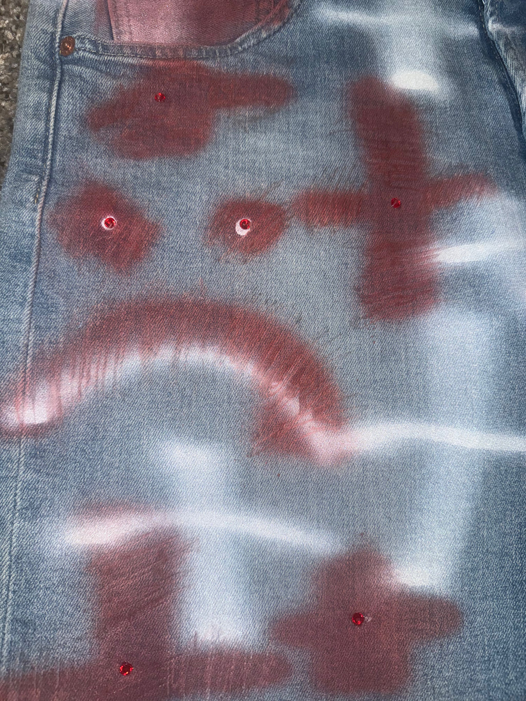 AESTHETIC PRINT JEANS  “Levi’s 501s”