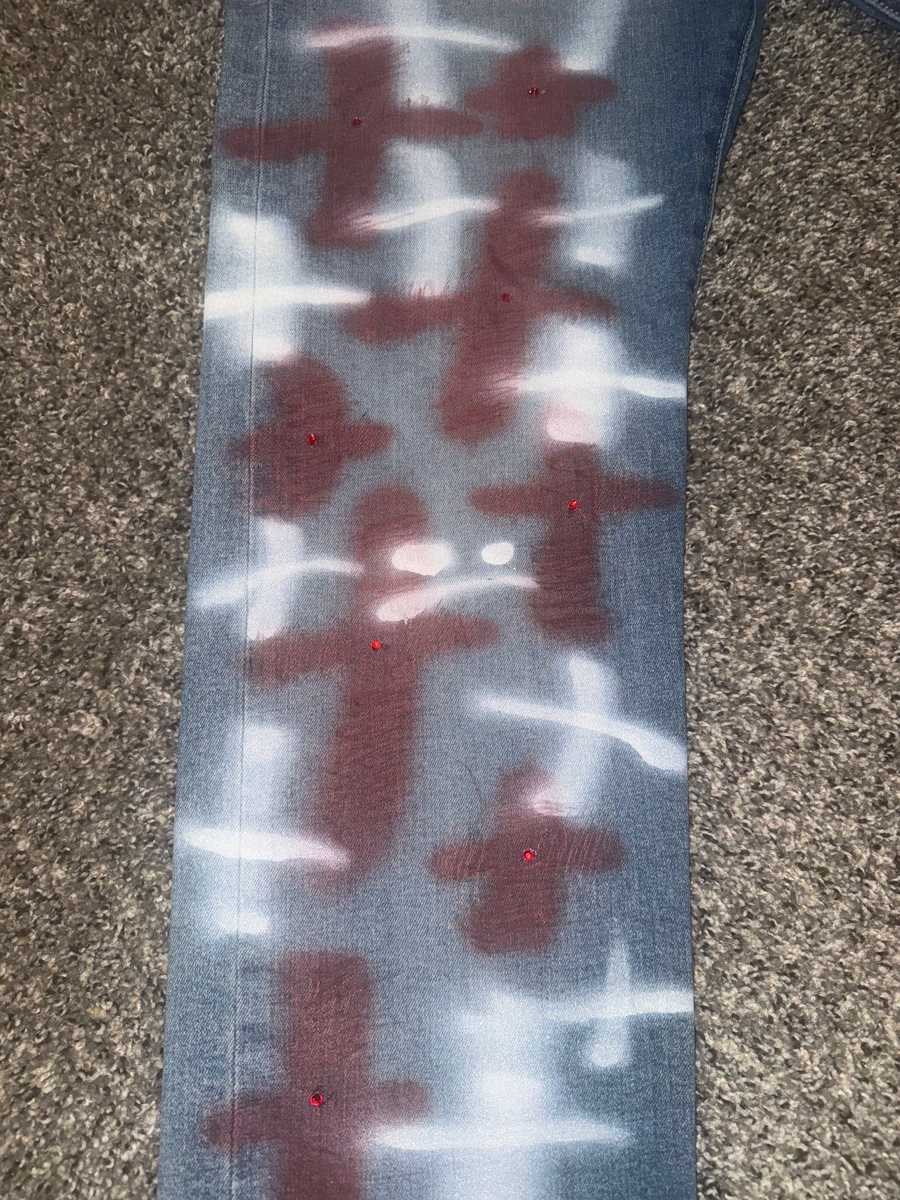 AESTHETIC PRINT JEANS  “Levi’s 501s”