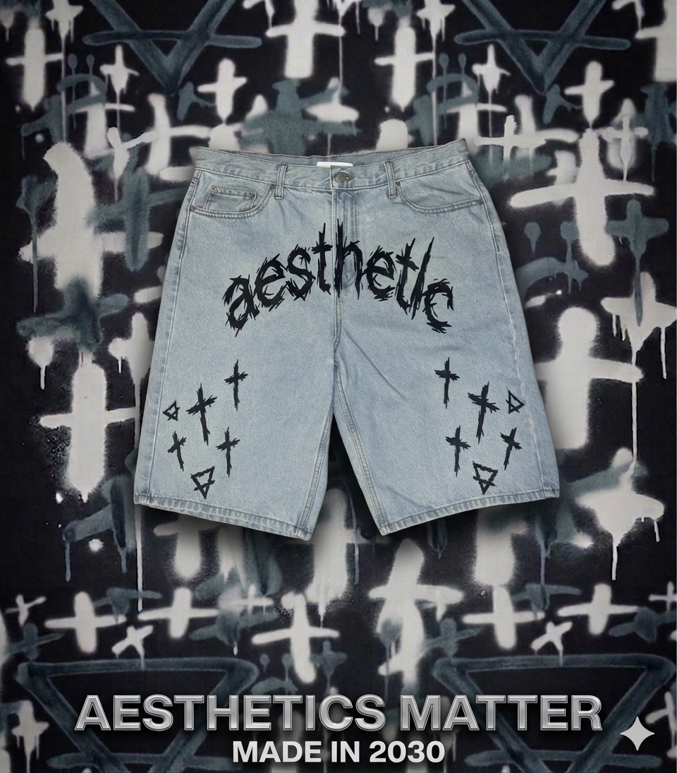 AESTHETIC PRINT JORTS