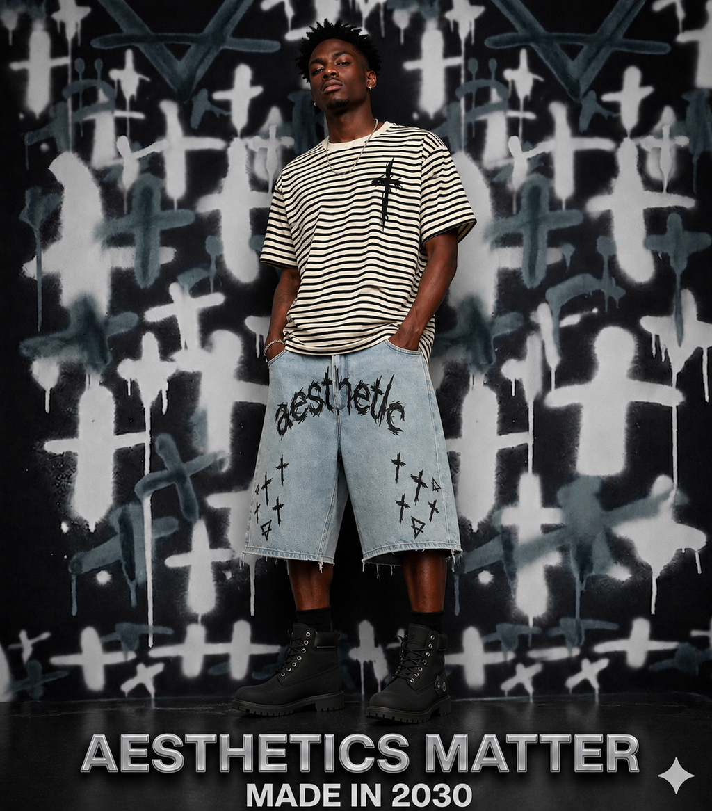 AESTHETIC PRINT JORTS